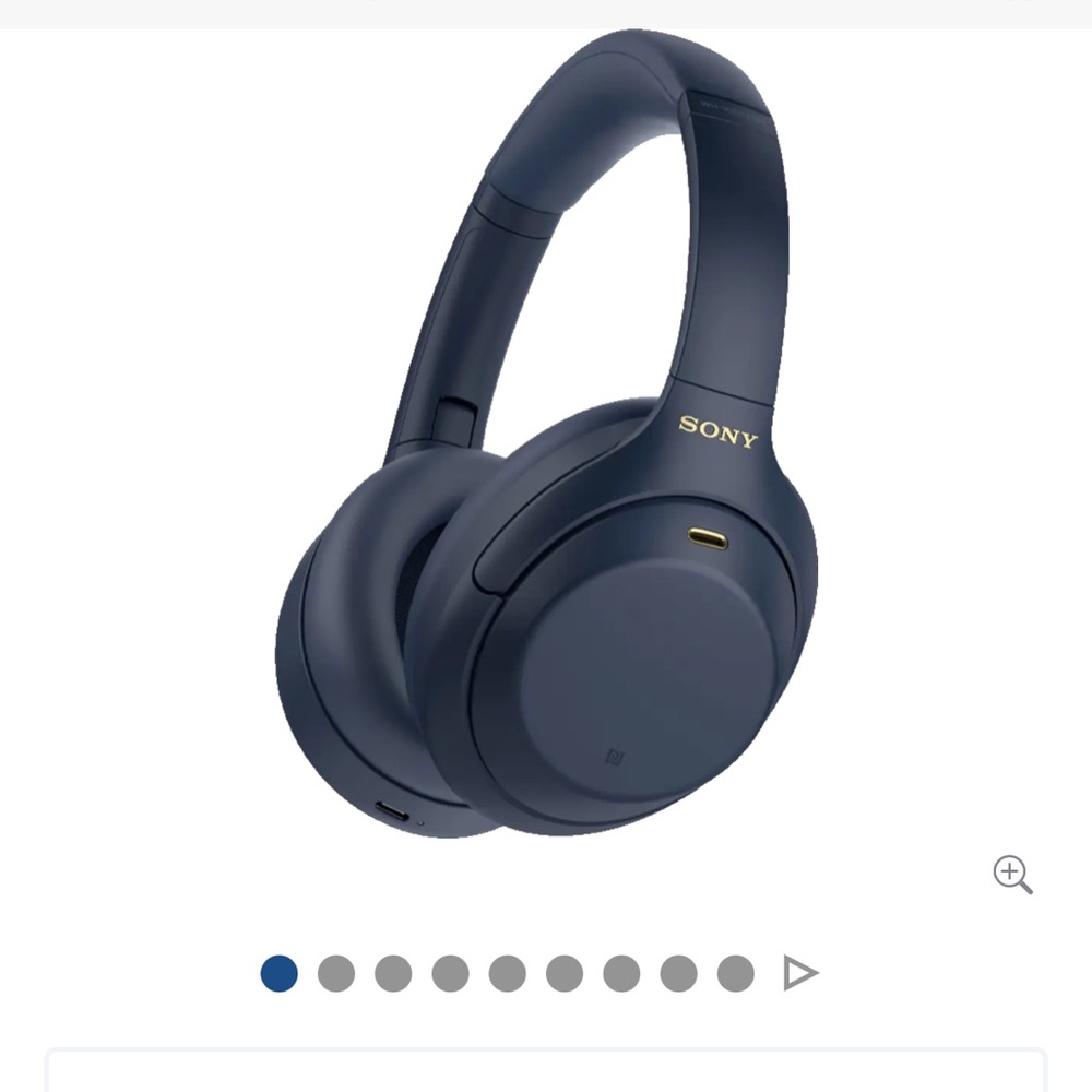 Sony Midnight Blue Wireless Headphones WH-1000XM4